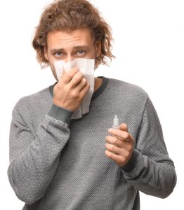 Zmírnění příznaků alergie